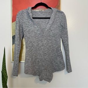 Grey Hooded Onsie. Bottoms are super cheeky. Cozy and Sexy 🌹